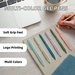 Promotion 0.5mm Plastic <strong>Gel</strong> Pen Soft Grip Ball Pen with Ink Refill Wholesale Product Category <strong>Gel</strong> Pens - Product Image 2