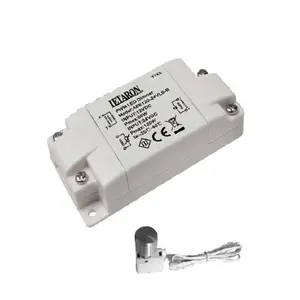 Interruptor rotativo de brilho, interruptor com regulação do brilho com pwm 0-10v led dimmer e saída sem boscópico