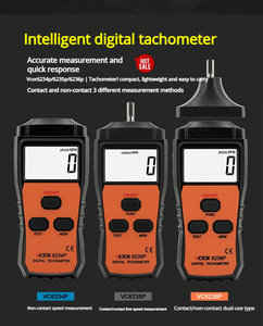 Velocímetro VICTOR VC6234P - <span class=keywords><strong>Instrumento</strong></span> de Medición de Velocidad Digital Fotoeléctrico de Alta Precisión - Product Image 6