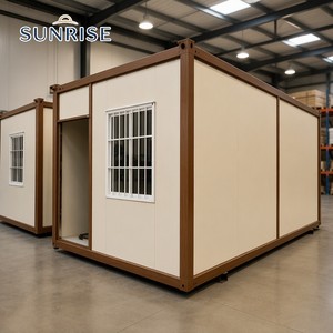 บ้านสำนักงานสำเร็จรูปแบบโมดูลาร์ปรับแต่งได้ SUNRISE ออกแบบสำนักงานสำเร็จรูปแบบถอดประกอบได้ บ้านคอนเทนเนอร์แบบแพ็คแบน - Product Image 1