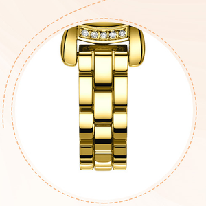 CURREN 9098 Fashion Gold Small Dial Women Brand <b>Girls</b> Wrist Watch Stainless Steel <b>Bracelet</b> Diamond Design Ladies Watch for Reloj - Product Image 6