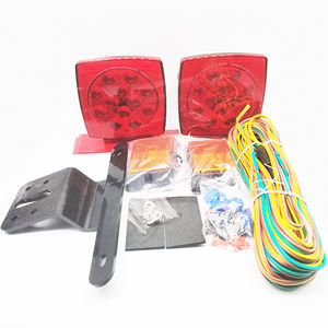 Kit de <span class=keywords><strong>feu</strong></span> arrière de <span class=keywords><strong>remorque</strong></span> à LED submersible 12V pour <span class=keywords><strong>remorque</strong></span> de <span class=keywords><strong>bateau</strong></span> de moins de 80 pouces étanche - Product Image 2