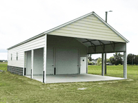 Nouvelle conception de garage métallique en forme d'arche, abri métallique pour l'extérieur, garage métallique pour le stockage d'équipements