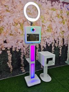 Cabina de Fotos con Rotación de Cámara, Pantalla Táctil de 15.6 Pulgadas, Soporte Dividido DSLR, Montaje Rápido, Carcasa para Cabina de Fotos para Alquiler en Bodas y Fiestas - Product Image 2