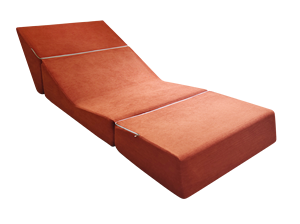 Canapé-lit inclinable en tissu, design moderne personnalisé, durable, pour la maison, le bureau à domicile, la villa, idéal pour s'allonger et dormir - Product Image 4