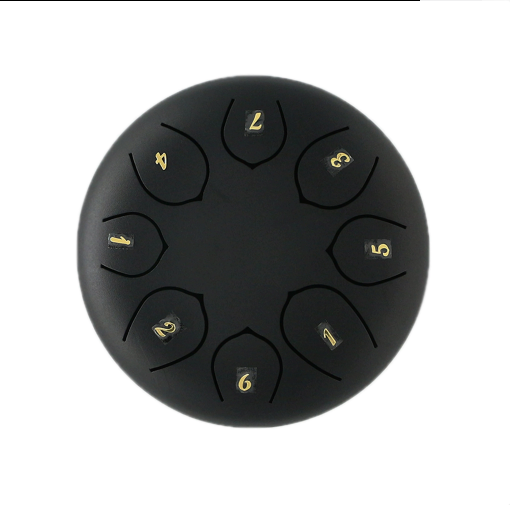 6-inch 8-tone pure black