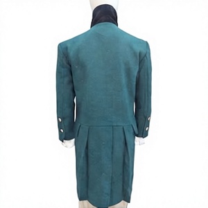 Manteau long croisé en laine imperméable pour homme, élégant et formel, personnalisable pour événements - Product Image 2