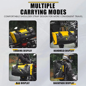 Nuova <span class=keywords><strong>borsa</strong></span> impermeabile per <span class=keywords><strong>moto</strong></span> con coda riflettente da strada <span class=keywords><strong>borsa</strong></span> per sedili posteriori di grande capacità da viaggio sci da pesca da esterno a secco - Product Image 5