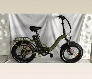 Fantas-Bike MAXWAY 250w-1000w fat tire foldable electric bicycle 20 inch snow e-bike