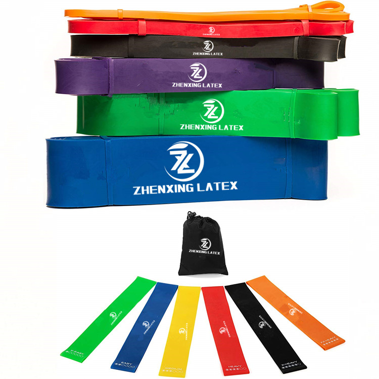 Спортивные Эспандеры из натурального каучука, аксессуары для фитнеса