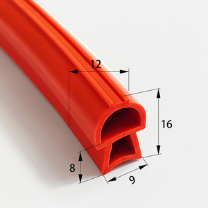 Good Price Heat Resistant Waterproof Door <strong>Seal</strong> <strong>Brush</strong> Weather <strong>Strip</strong> Silicone <strong>Seal</strong> Bar Wear-resistant Anti-aging Sealing <strong>Strip</strong> - Product Image 1