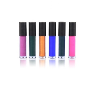Offre Spéciale en vrac personnalisé Logo tube fait violet rose magique vert bleu métal aromatisé mat Rouge À Lèvres liquide - Product Image 2