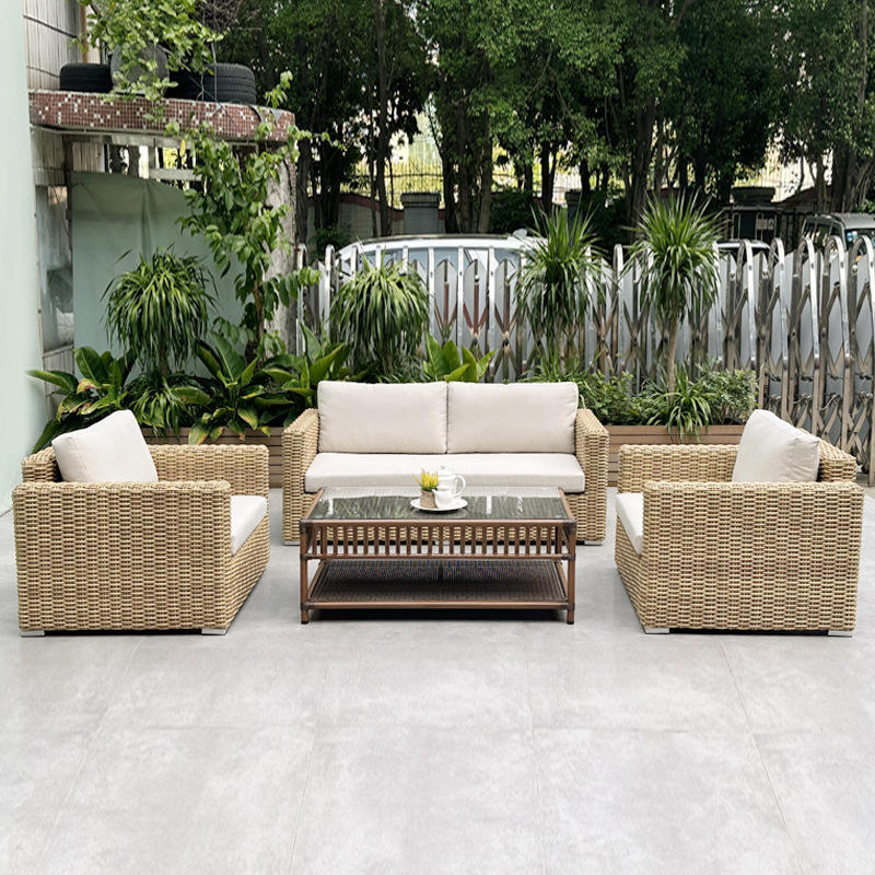 Hot Sale Patio Aluminum Furniture Rattan