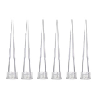 Puntas <span class=keywords><strong>de</strong></span> Micropipeta Universales Graduadas Transparentes <span class=keywords><strong>de</strong></span> Plástico para Uso en <span class=keywords><strong>Laboratorio</strong></span>, Sin Filtro, 10ul - Product Image 3