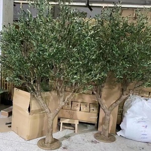 Albero <span class=keywords><strong>di</strong></span> Ulivo Artificiale per Decorazione <span class=keywords><strong>di</strong></span> Casa, Ufficio, Centro Commerciale e Negozi, Grande Albero <span class=keywords><strong>di</strong></span> Ulivo Finto - Product Image 5