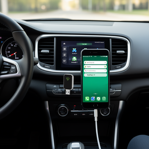 Trolink Tek 2 In 1 <b>Wireless</b> <b>Adapter</b> USB A Wi Fi6 Bluetooth5.4 Universal <b>Carplay</b> Android Auto For All Cars - Product Image 2