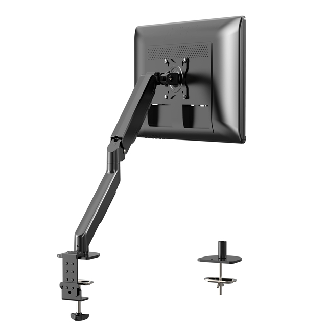 Sale Fast Adjustable Monitor Stand Gas Spring Arm Fits 13-27 Inches Height