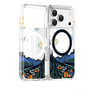 Coque de téléphone transparente et mignonne en TPU souple avec motif panda et effet brillant pour iPhone 17 Air Pro Max - Product Image 4