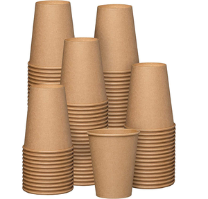 Gobelets en papier jetables écologiques et imperméables pour café, thé, boissons chaudes, fêtes, traiteur et événements - Product Image 4