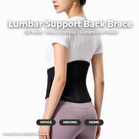 Ceinture de soutien lombaire de qualité médicale avec coussinet amovible pour soulager les douleurs dorsales, ceinture ajustable pour la sciatique et les hernies discales
