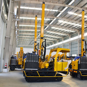 HXing HXR5 alto rendimiento 6m hidráulico GPS Crawler nueva granja PV bomba de martillo Solar diesel tierra tornillo Motor pila controladores - Product Image 3