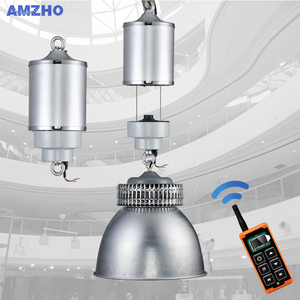 Elevador de Lámparas LED Inteligente para Techo Alto, Carga de 15 kg, Control Remoto, 110V-220V, Cable de Acero Doble - Product Image 3