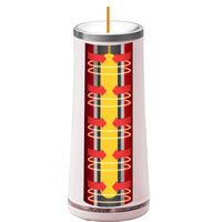 Machine à petit-déjeuner électrique en acier inoxydable pour œufs et saucisses, appareil domestique pour hot-dogs et rouleaux d'œufs, machine à snacks pour le petit-déjeuner, cadeaux de fête