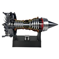 TR 900 A380 1:25 Avion Turbofan Moteur Électrique Simulation Modèle Kit Jet Turbojet Jouet Ornement Cadeau Knick-Knack Produit