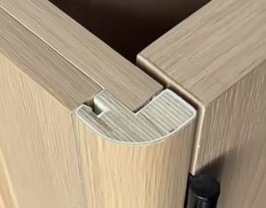 Círculo exterior - tira de recorte de borde de arco recto interior - línea de esquina de panel de madera - tira de protección de esquinas - tira de acabado de bordes - Product Image 4