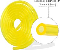 Nouveau tuyau de carburant en caoutchouc de haute qualité Jingyi, diamètre intérieur 0,08 po x diamètre extérieur 0,14 po, pour moteur 2 temps de petite taille Poulan