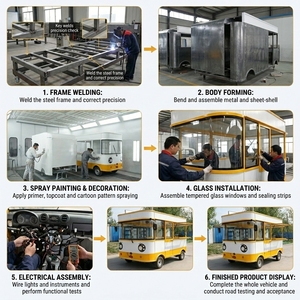 Mobile Coffee Bar up Container Shop Coffee Ice Bakery Container Shop Prefabricated Mobile Kitchen Food Truck - Product Image 4