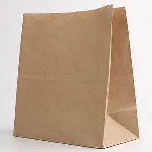 Жиронепроницаемая одноразовая упаковка для пищевых продуктов, крафт-бумага, сэндвич-мешок для выпечки хлеба без ручки