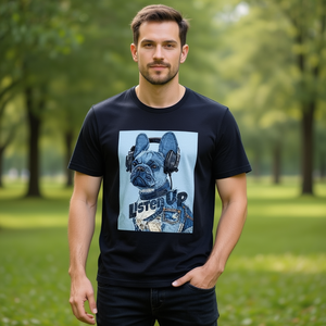 T-Shirt Unisex 210GSM 100% Cotone, Casual, Traspirante, Resistente, con Stampa DTF, Maglietta da Uomo - Product Image 3