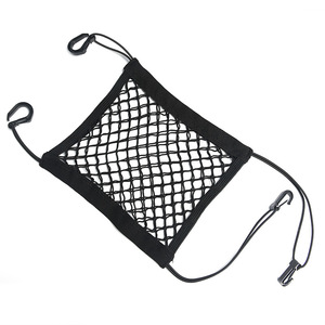 Car <b>Seat</b> Back <b>Storage</b> Net 25x30 30x30 Polyester Hanging Organizer For Car Interior With One To Three Compartments - Product Image 2