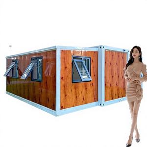 Casa Contenedor Prefabricada de Lujo Moderna y Extensible, Estándar Estadounidense 2023, con Diseño de Casa de Campo con Panel Sándwich, para Uso Hotelero - Product Image 1