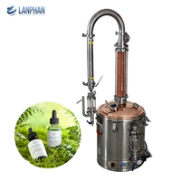 Machine d'extraction d'huile essentielle sous vide de plantes naturelles industrielles 50L à vendre