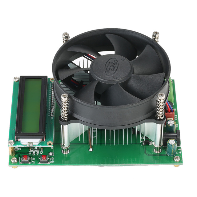 150W Constant Current Electronic Load 60V 10A Battery Discharge Capacity Tester Module With 1602 LCD Display Electronic Module