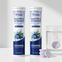 Comprimés effervescents multivitaminés 1000mg OEM/ODM pour l'éclat de la peau, le bien-être quotidien des adultes et le soutien immunitaire