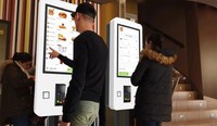 Kiosque de commande automatique à écran tactile pour restaurant, kiosque de commande de menu, hôtel, kiosque de commande en libre-service