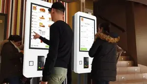 Kiosque de commande à écran tactile, kiosque de commande pour restaurant, menu, hôtel, kiosque de commande en libre-service