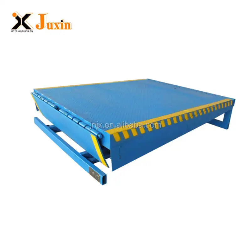 stationary manual dock leveler stationary container load ramp