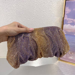 <span class=keywords><strong>Borsa</strong></span> moda moda Color caramella di grandi dimensioni in tessuto nuvola da donna a forma di gnocco pochette in <span class=keywords><strong>corallo</strong></span> nuove borse da donna - Product Image 5