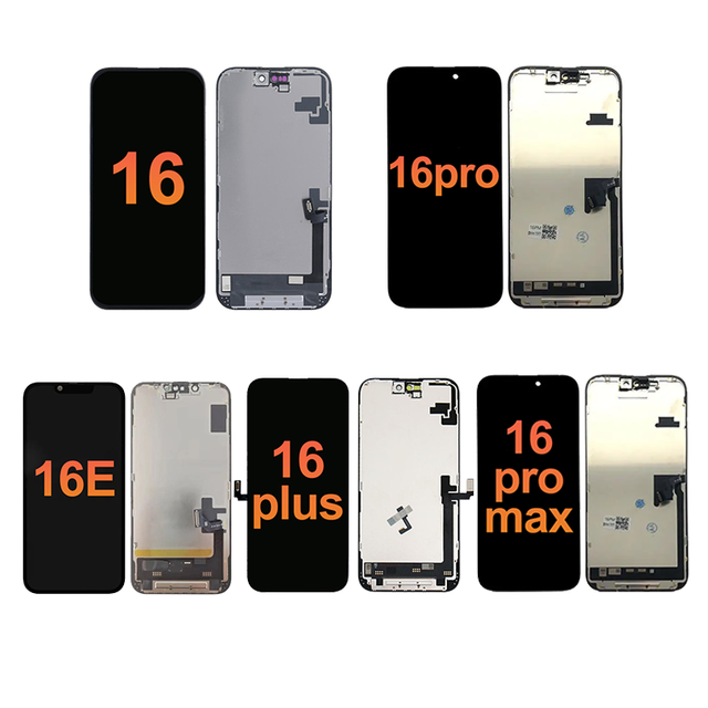 Mobile Phone OLED In-cell Touch Screen for 16/16 Pro/16 Pro Max (6.1/6.7/6.9")