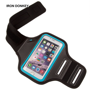 IRONDONKEY户外运动臂包适用于iPhone 6/<span class=keywords><strong>7</strong></span>/8 plus健身和移动保护套跑步登山骑行野营徒步旅行 - Product Image 3