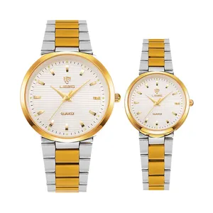 LIEBIG Wlisth markalar çelik ucuz izle kuvars moda Reloj çift erkekler ve kadın tedarikçisi saatler