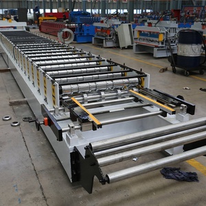 Máquina Perfiladora de Láminas para Techos STEELMAMA TR5, Panel de Acero de Color IBR, con Motor, Control PLC y Corte Hidráulico - Product Image 5