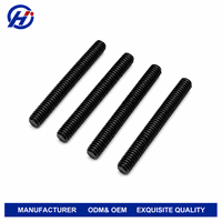 High Strength Black Finished National Standard Fully Threaded Rod All Thread Stud