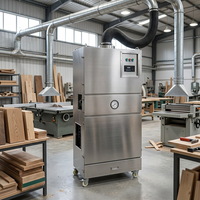 Collecteur de poussière mobile industriel 1,5 kW 7500 m³/h pour le travail du bois