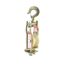 Poulie de décharge électrique Poulie de câble suspendue Cordage aérien Câble suspendu Tirant des rouleaux