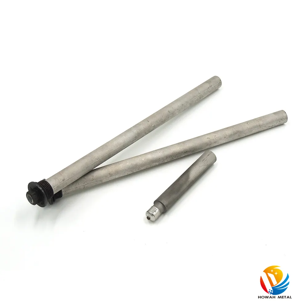 howah Magnesium rod anodes are used for cathodic protection of the metal inside